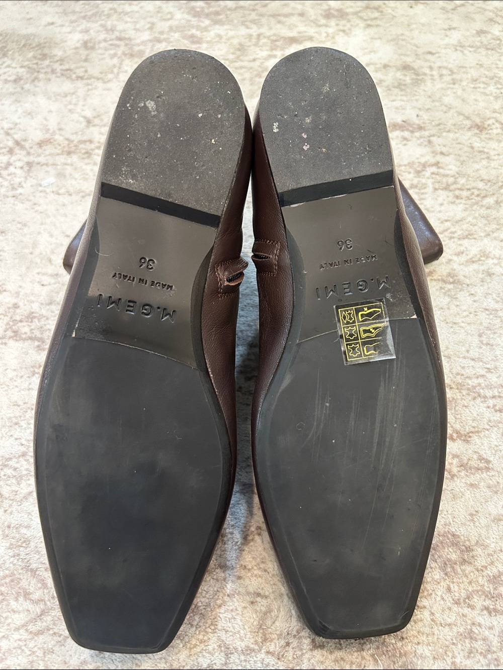M. GEMI UNA ankle boots size 36/ 6 - Picture 7 of 8
